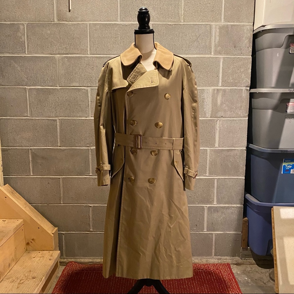 Burberry Tan Trench Coat